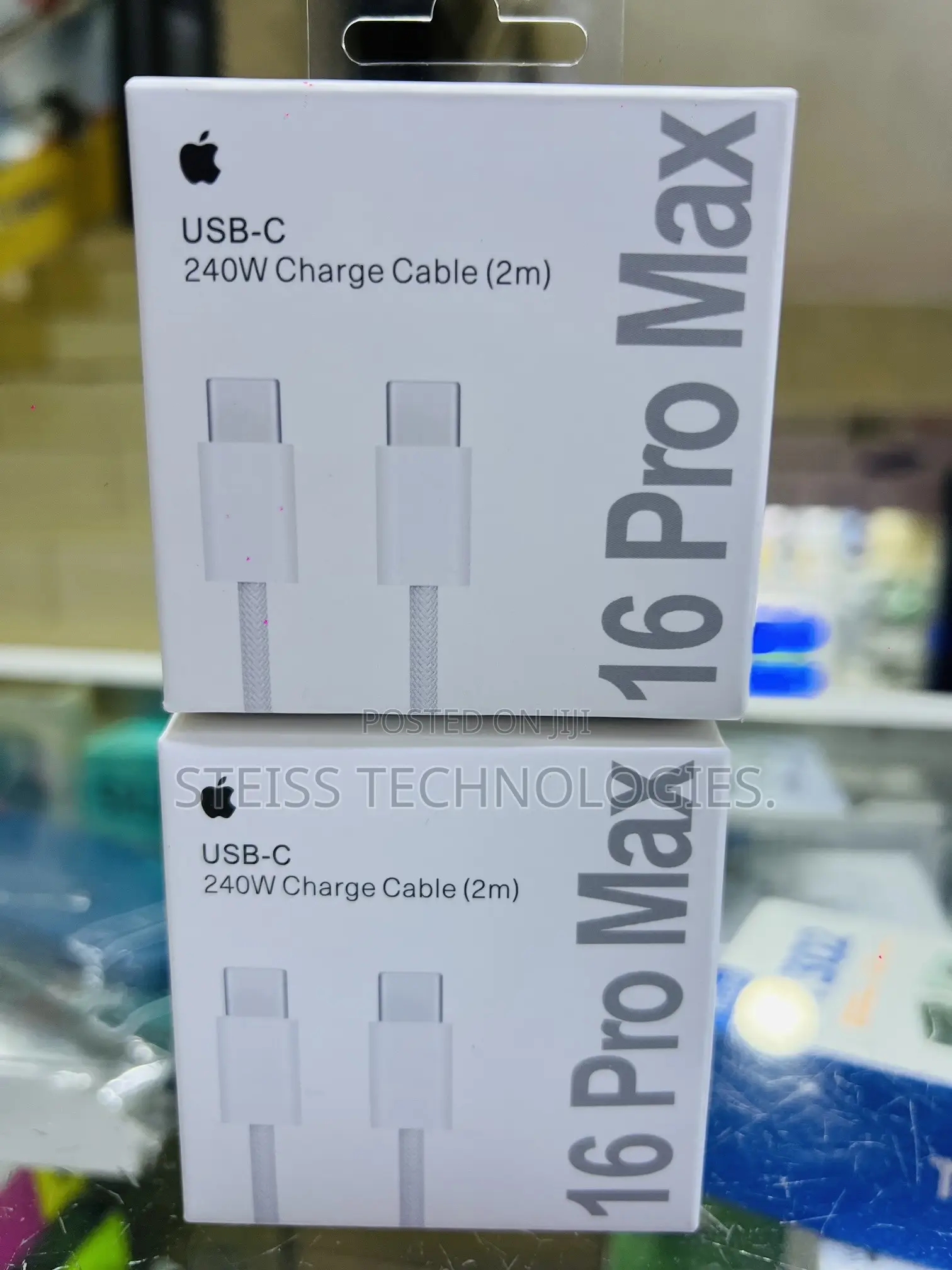 Type C to C 240w 2m Charge Cable.