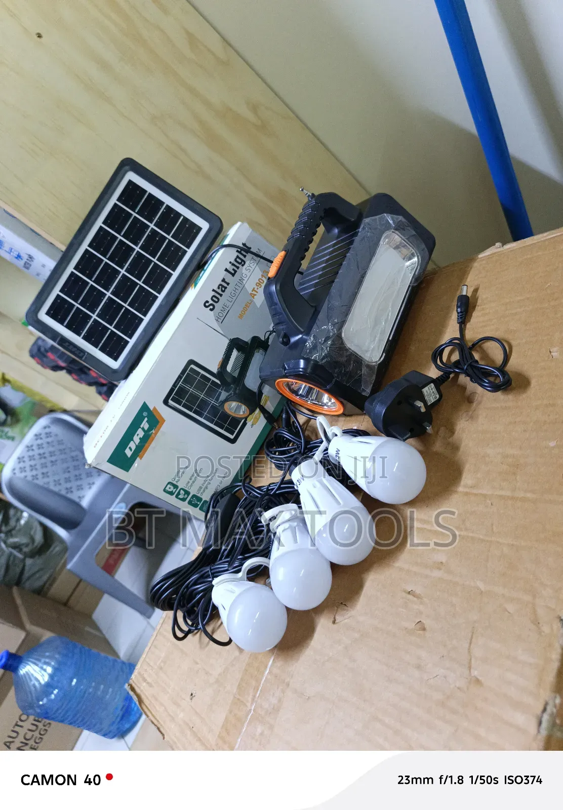Portable Solar Lighting System