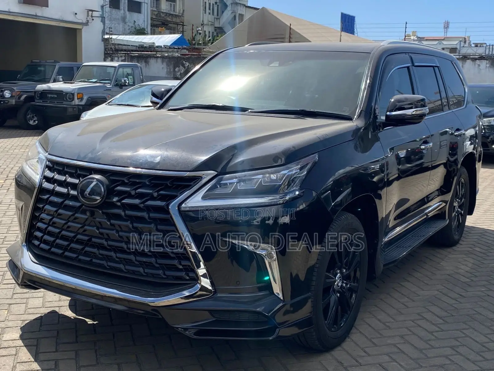 Lexus LX 450d AWD 2018 Black