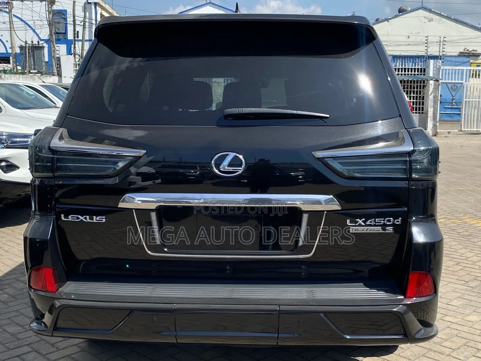 Lexus LX 450d AWD 2018 Black