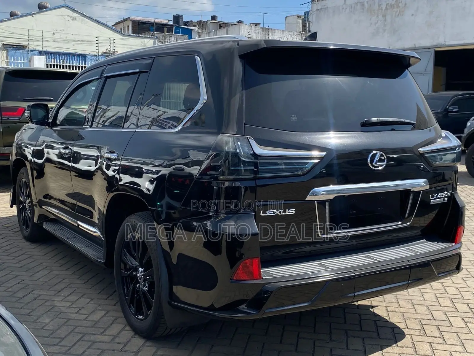 Lexus LX 450d AWD 2018 Black
