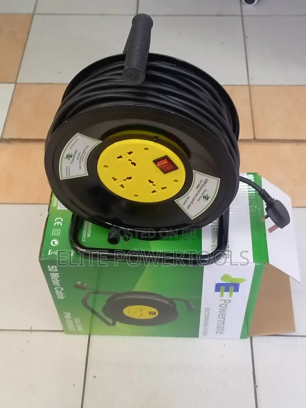 Power Mate Extension Cable Reel 50m 2.5