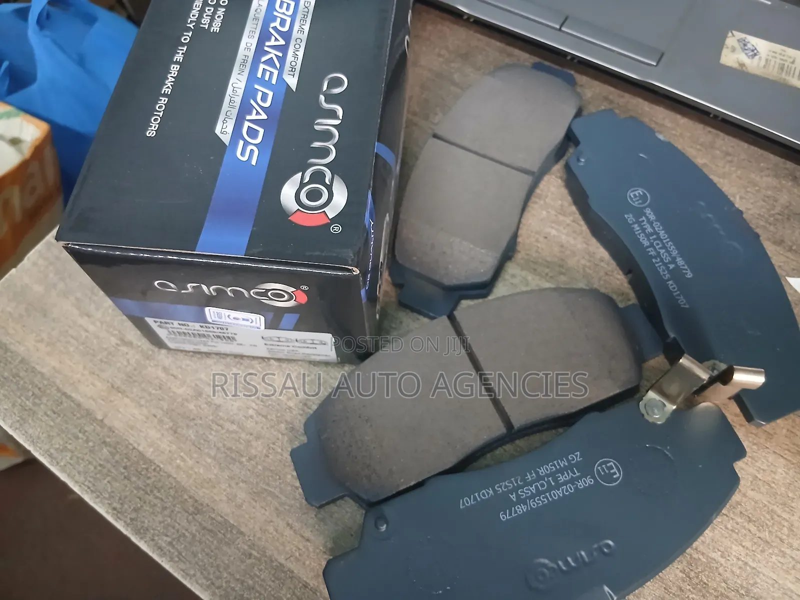 Honda Stream Asimco Genuine Front Brake Pads Kd1707.