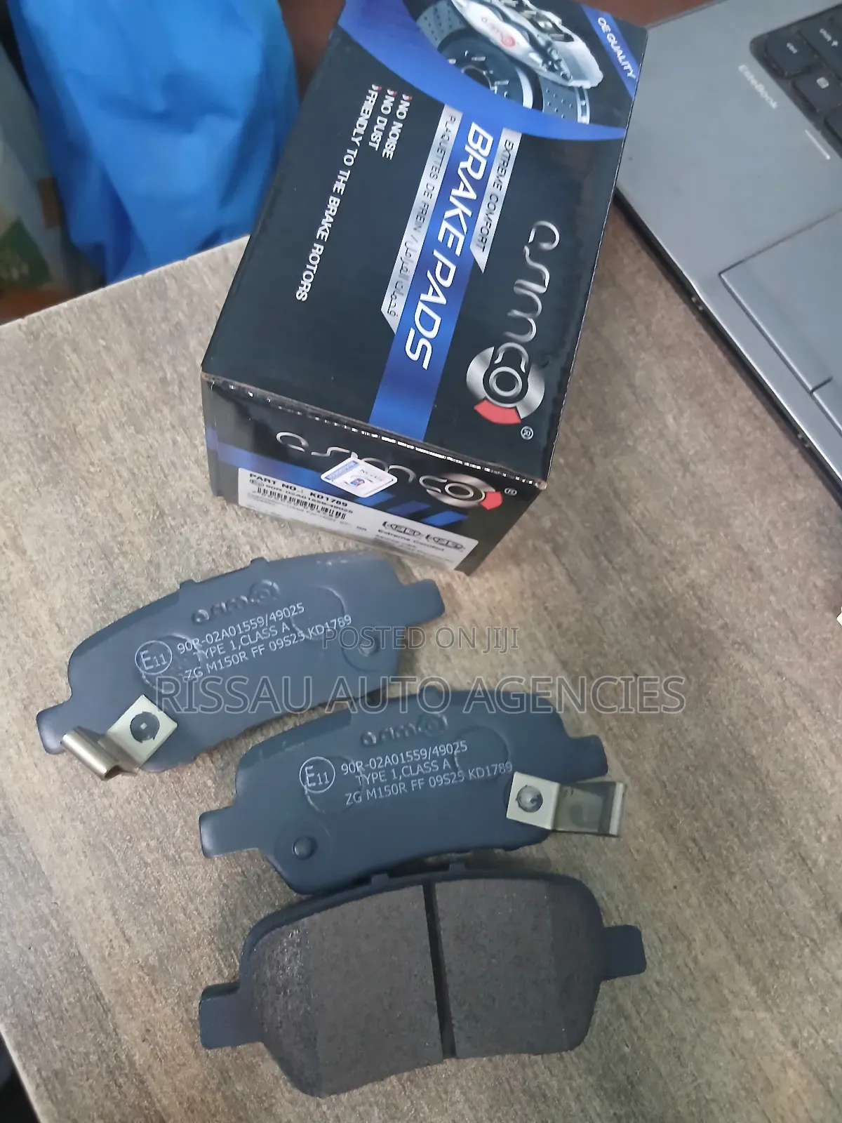 Honda Stream Asimco Genuine Rear Brake Pads Kd1789.