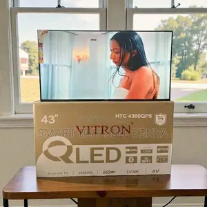 Vitron 43 Inch Qled Smart Android Frameless Led Tv High Definition