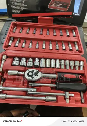 46pcs Socket Wrench Vanadium