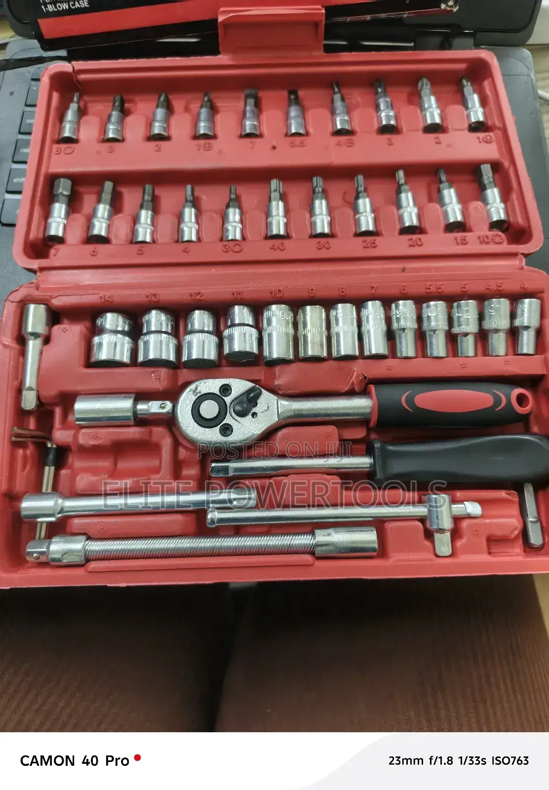 46pcs Socket Wrench Vanadium