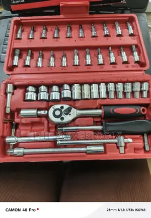 46pcs Socket Wrench Vanadium