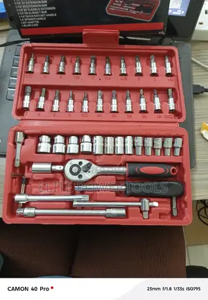 46pcs Socket Wrench Vanadium