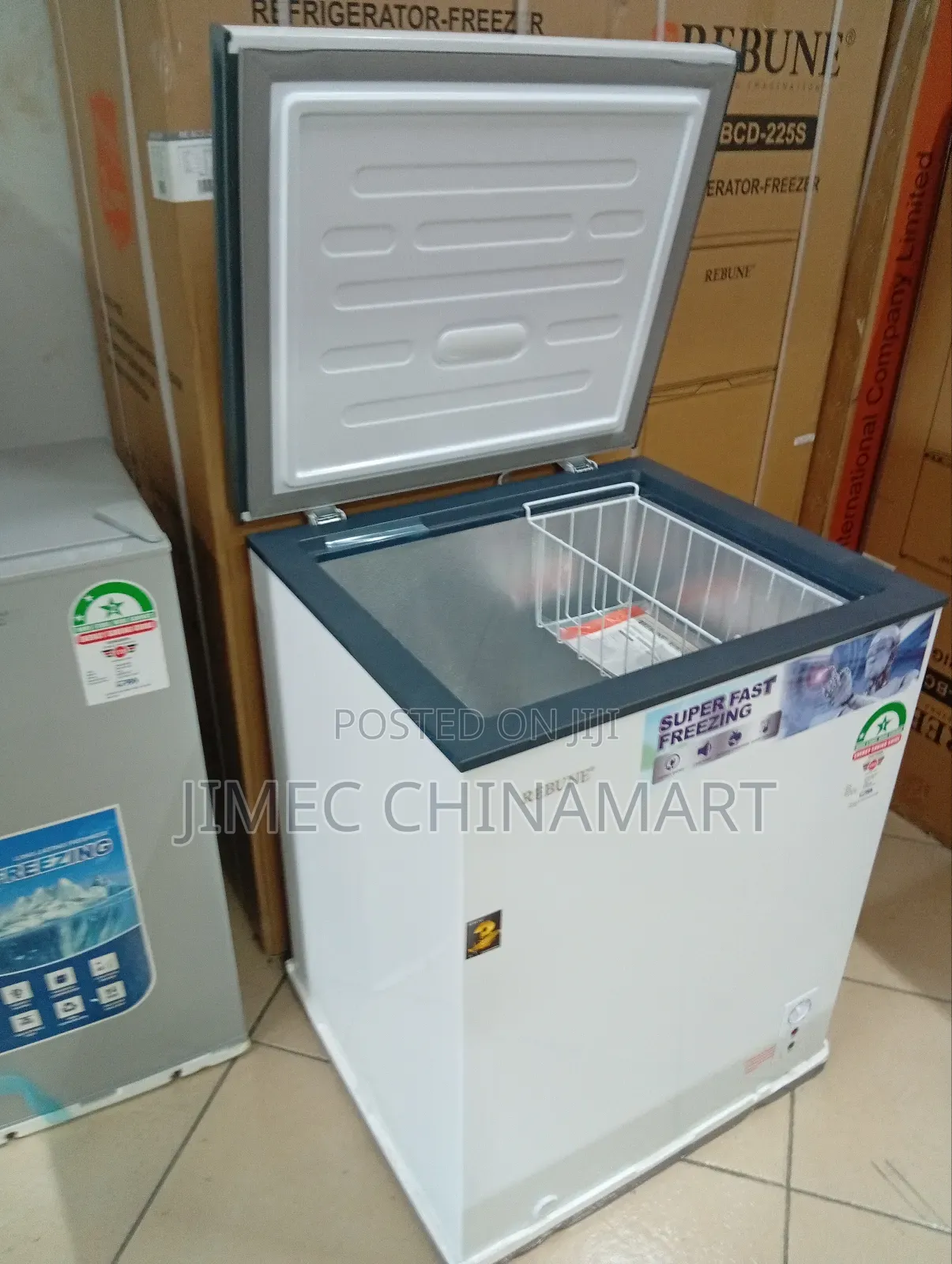 150l White Rebune Chest Freezer