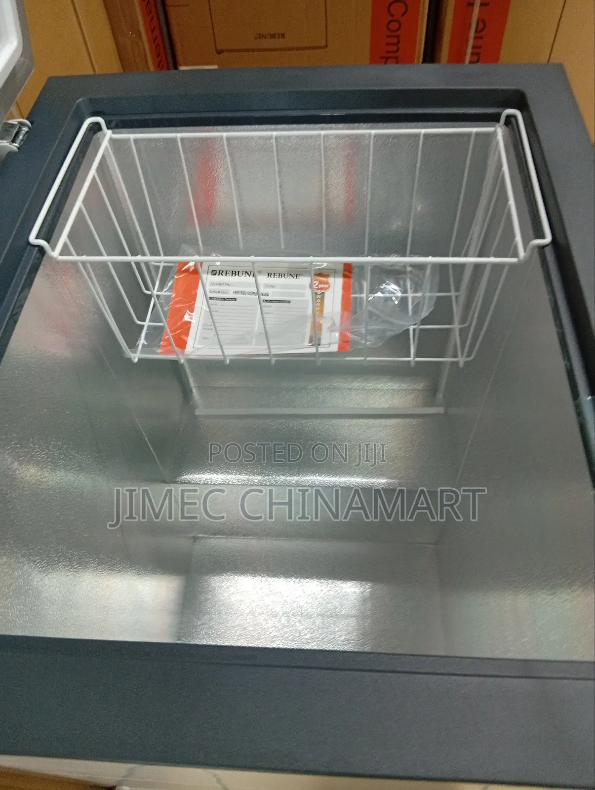 150l White Rebune Chest Freezer