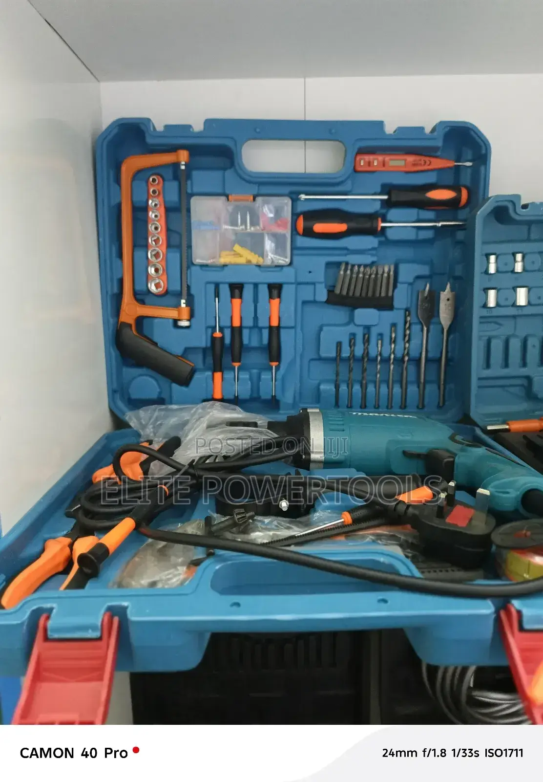 Electric Makita Drill Set 117 PCS