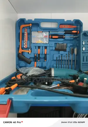 Electric Makita Drill Set 117 PCS