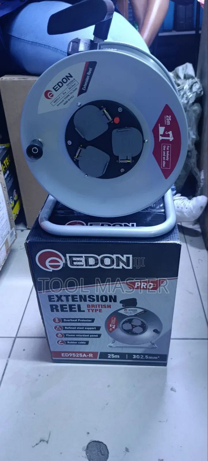 25m 2.5mm Electric Cable Reel/Extension Cable 25metres