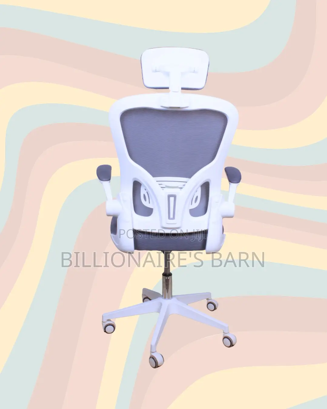 Pro Chair Ergonomic — Office White | Perfect for Home Office