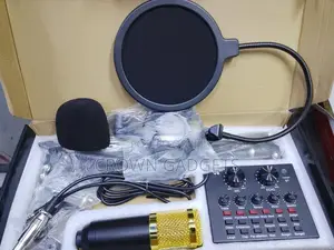 Bm800 Professional Condenser Microphone With V8 Audio Interface