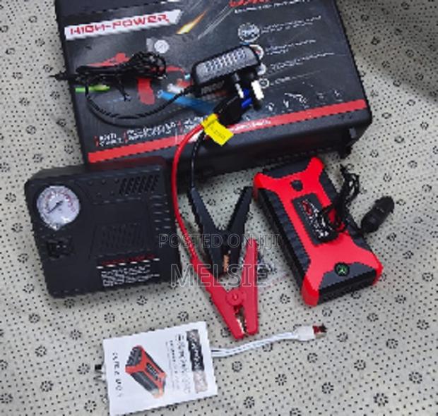 Car Jumpstarter Kit With Air Compressor Car Jump Starter - main view