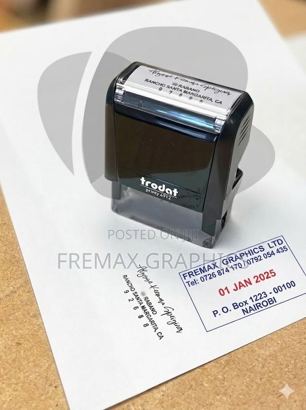 Professional Self-Inking Office Stamps - main view