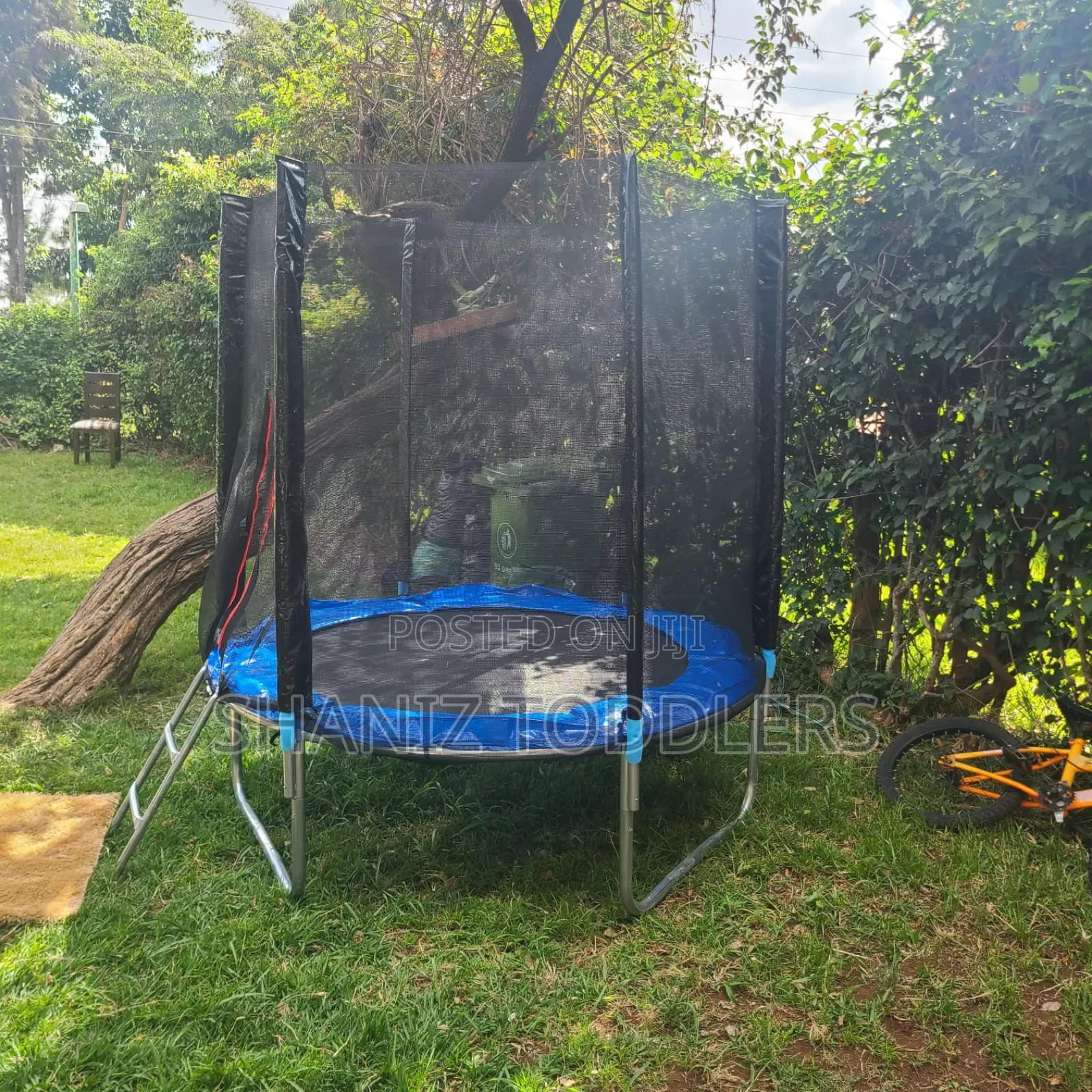Galvanized 6ft Jumping Trampoline