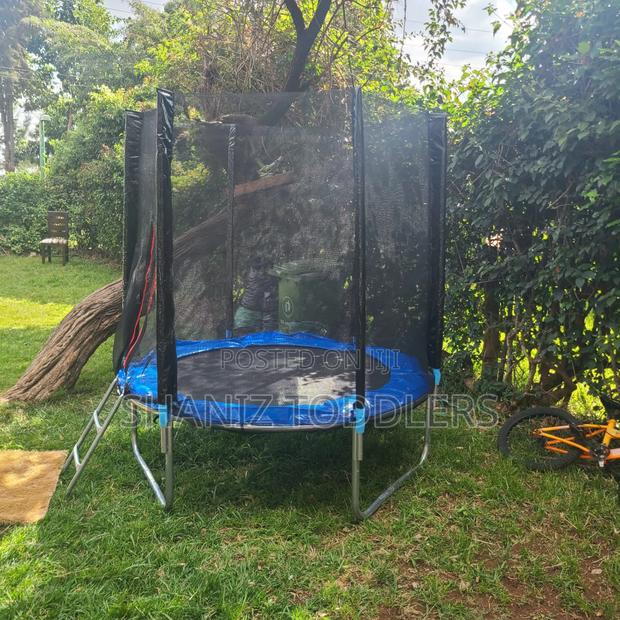 Galvanized 6ft Jumping Trampoline