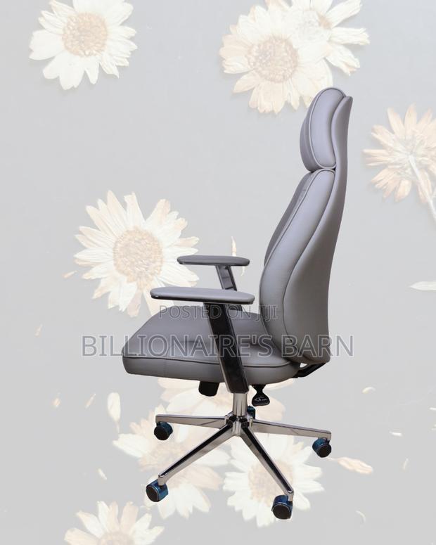 Breathable Leather Chair Executive Hot | Perfect for Home Office - thumbnail 4