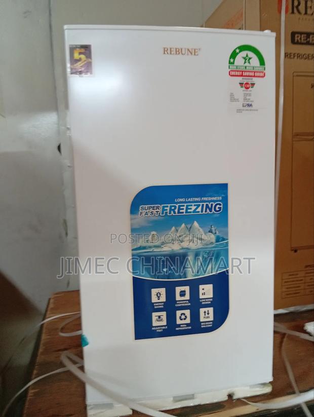 85l White Rebune Refrigerator - main view
