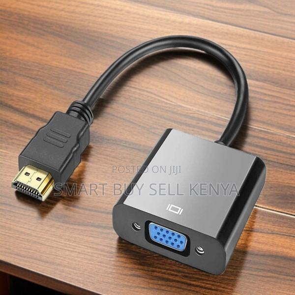 Hdmi to Vga Cable Adapter for Laptop Pc to Monitor Projector