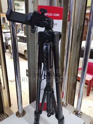 Tripod-3366 Universal Camera Phone Stand Adjustable 135cm