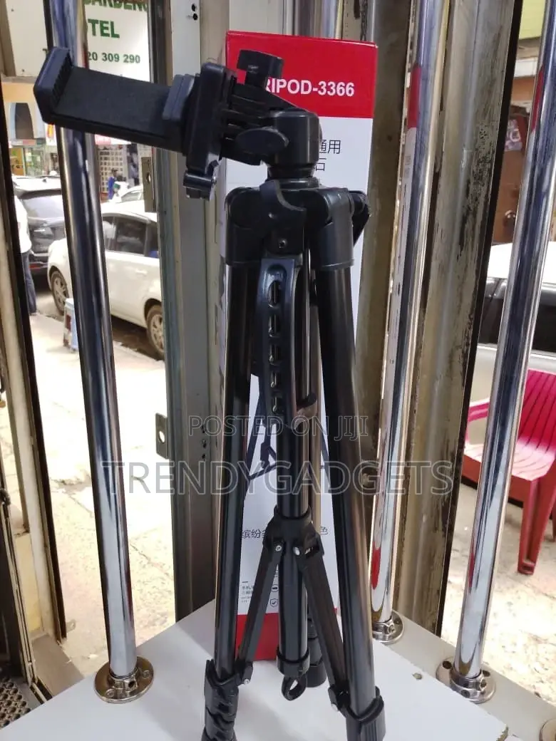 Tripod-3366 Universal Camera Phone Stand Adjustable 135cm