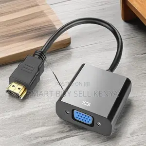 Hdmi to Vga Cable With Audio Support for Pc Monitor Projector