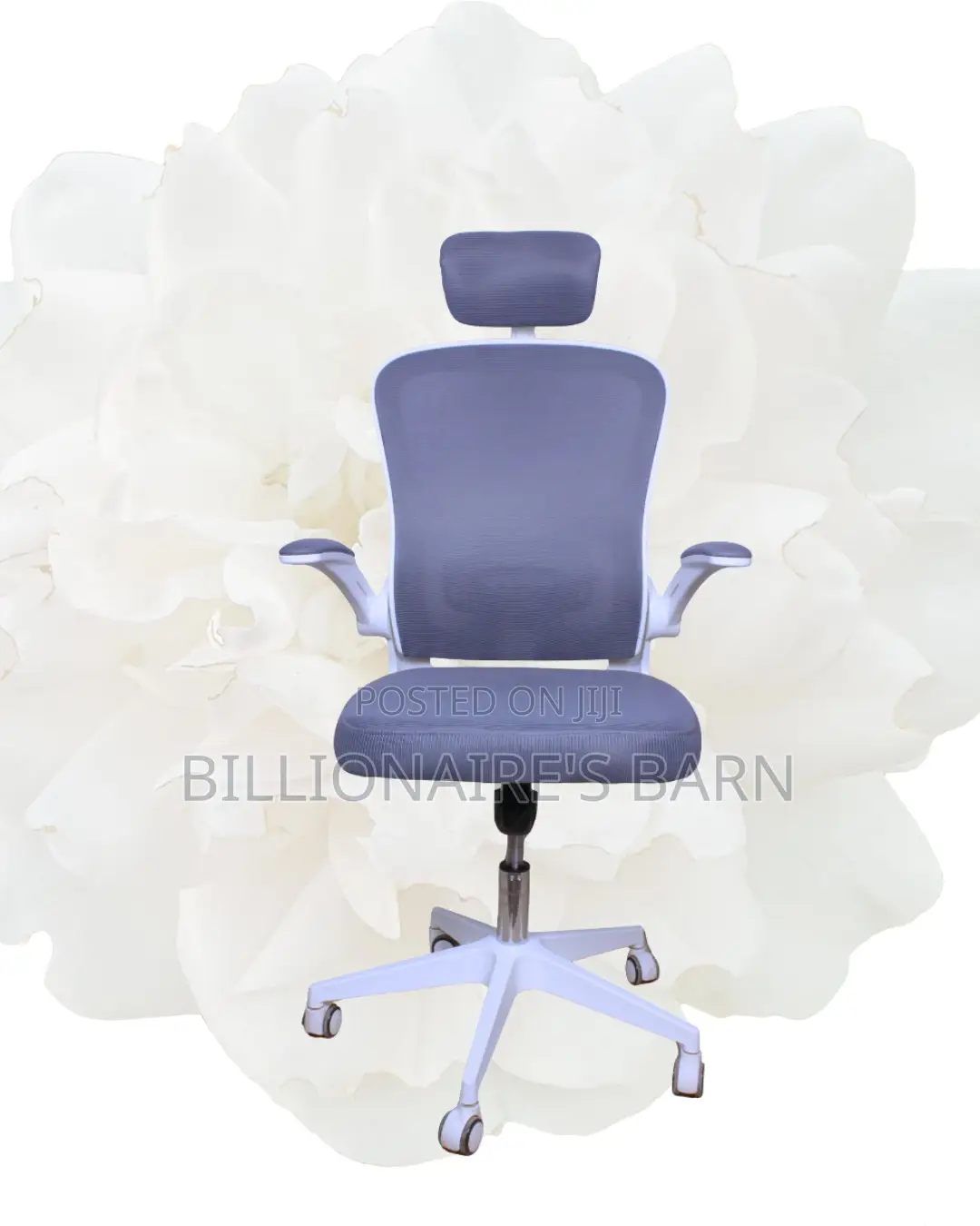 Swivel Ergonomic White Lumbar | | Comfort Meets Style