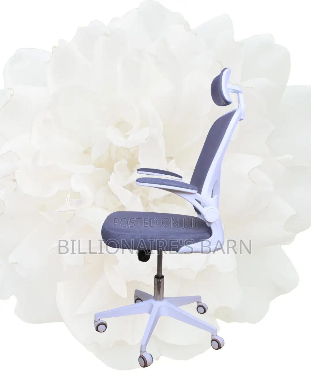Swivel Ergonomic White Lumbar | | Comfort Meets Style