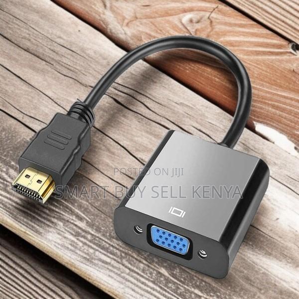 Hdmi to Vga Converter Cable for Laptop Pc Display Output