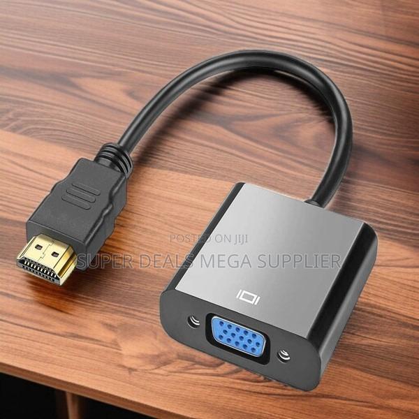 Hdmi to Vga Converter Cable for Laptop Desktop Pc Monitor