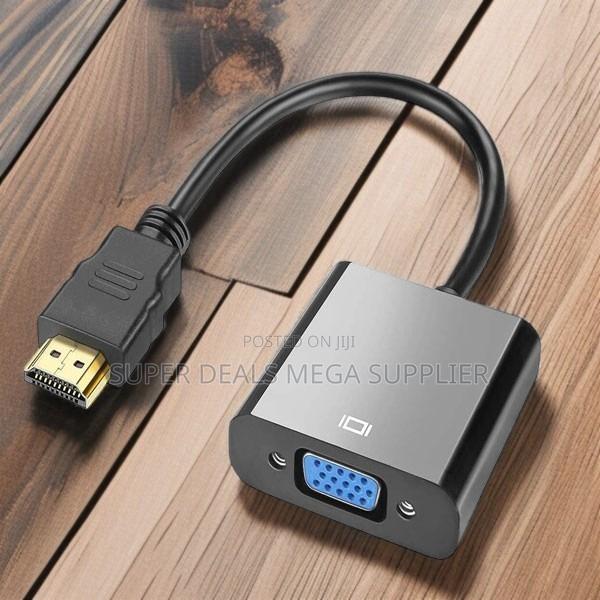 High Speed Hdmi to Vga Cable for Laptop Pc Monitor Display