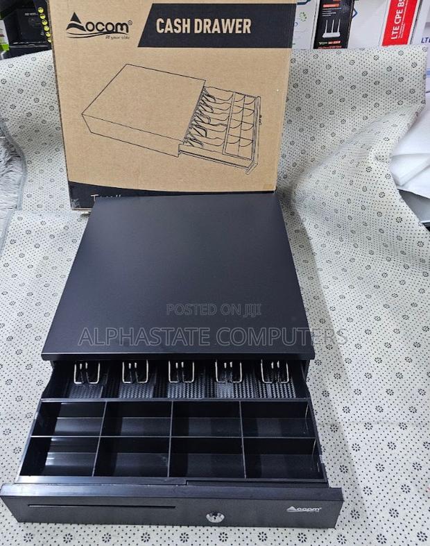 Cash Register Drawer Lockable Metal Cash Drawer for Retail