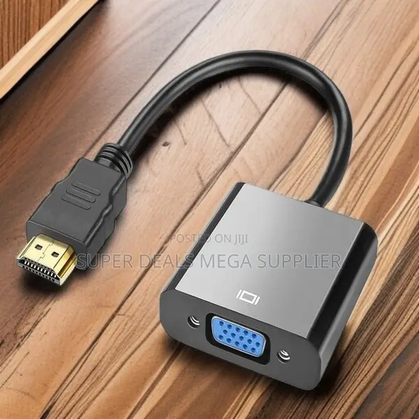 Hdmi to Vga Cable With Audio Support for Pc Monitor Projector