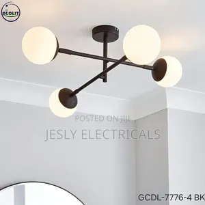 Criss-Crossed Chandelier