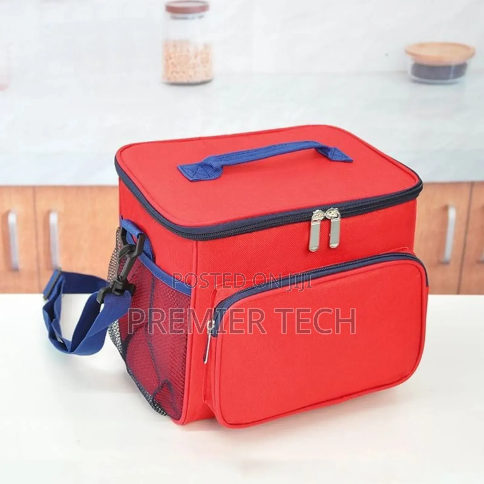 Single Cube Insulated Food Bags _Size 18cm by 25cm by 22cm