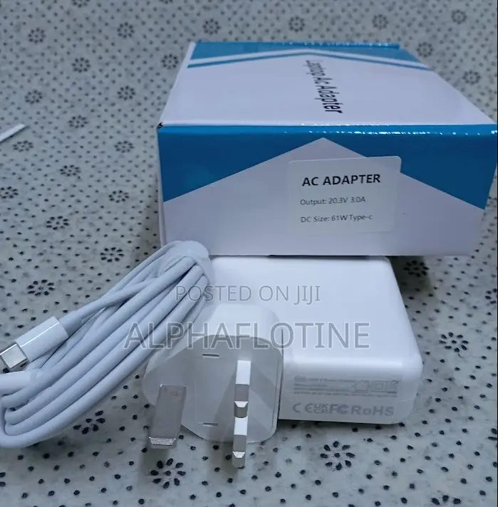 61w Usb-C Power Adapter Replacement Charger