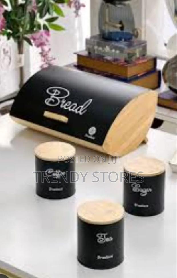 Bamboo Bread Box - main view