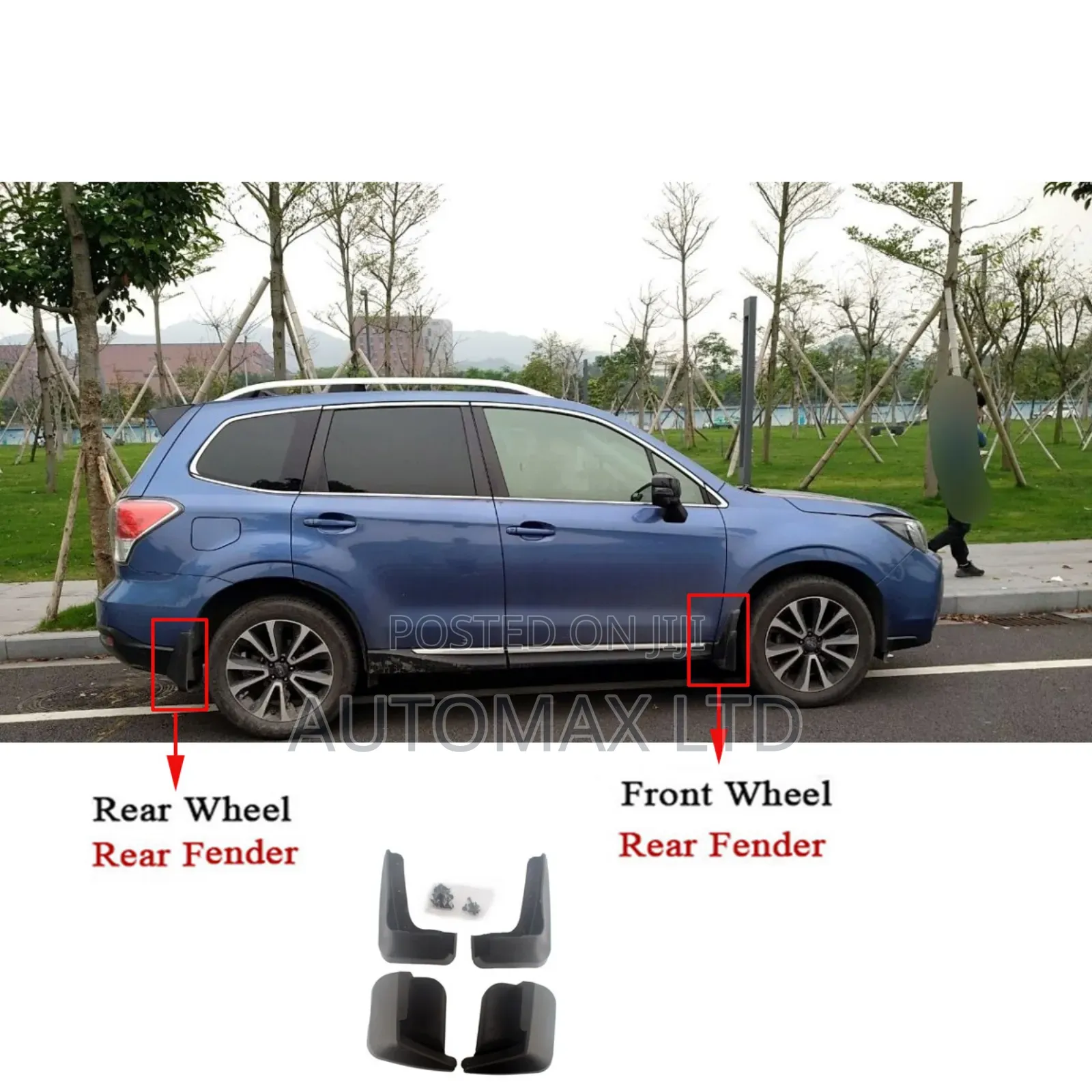 Subaru Foresta, Sj5, Mud Flaps (New)