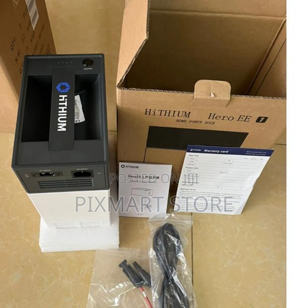 Portable Solar Power Station - 1004wh Hithium Battery 200w Output