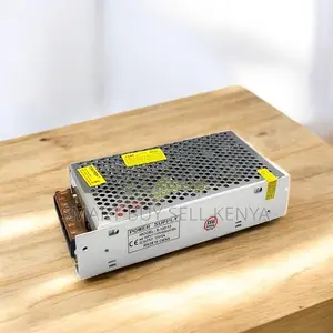 12v 10a CCTV Power Supply Unit With Metal Enclosure Led Indicator