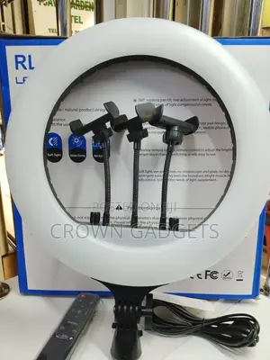 Rl-14 14-Inch Led Ring Light With Stand for Makeup Streaming