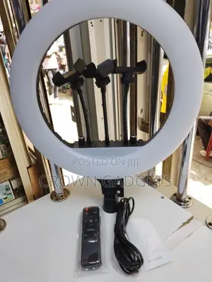 Professional 14-Inch Rl-14 Ring Light With Tripod Stand