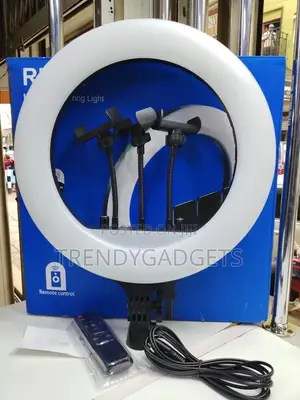 Professional 14-Inch Rl-14 Ring Light With Tripod Stand