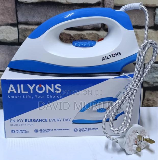 Ailyons Hd-198a Electric Dry Iron Box White Blue