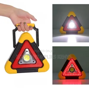 Car Safety Triangle Emergency Hazard Work Lights Cob Led Warning Light