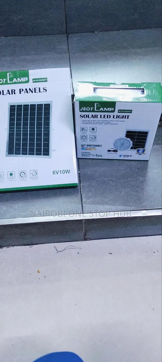 100w Solar Ceiling Light With Remote Control